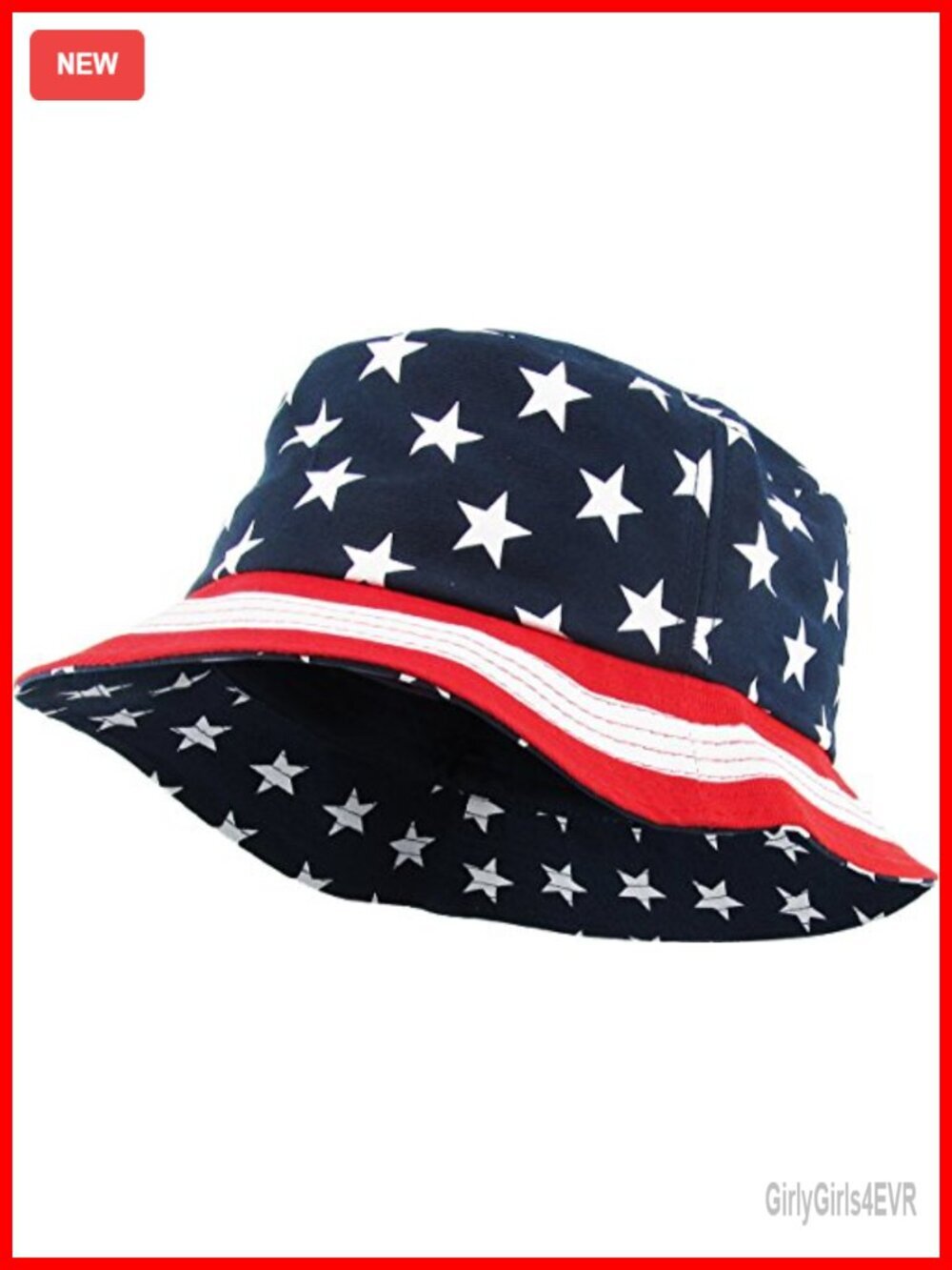 Bucket Hat Summer Boonie Cap Adjustable Cotton Travel Hat